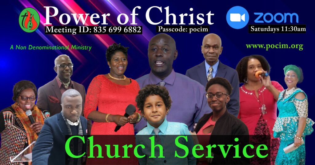 Church service zoom invite